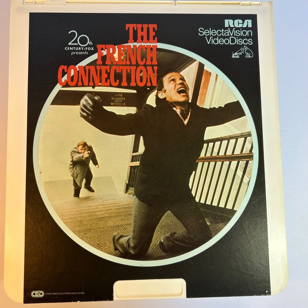 The French Connection RCA SelectaVision VideoDisc Movie 1971 Gene‎ Hackman